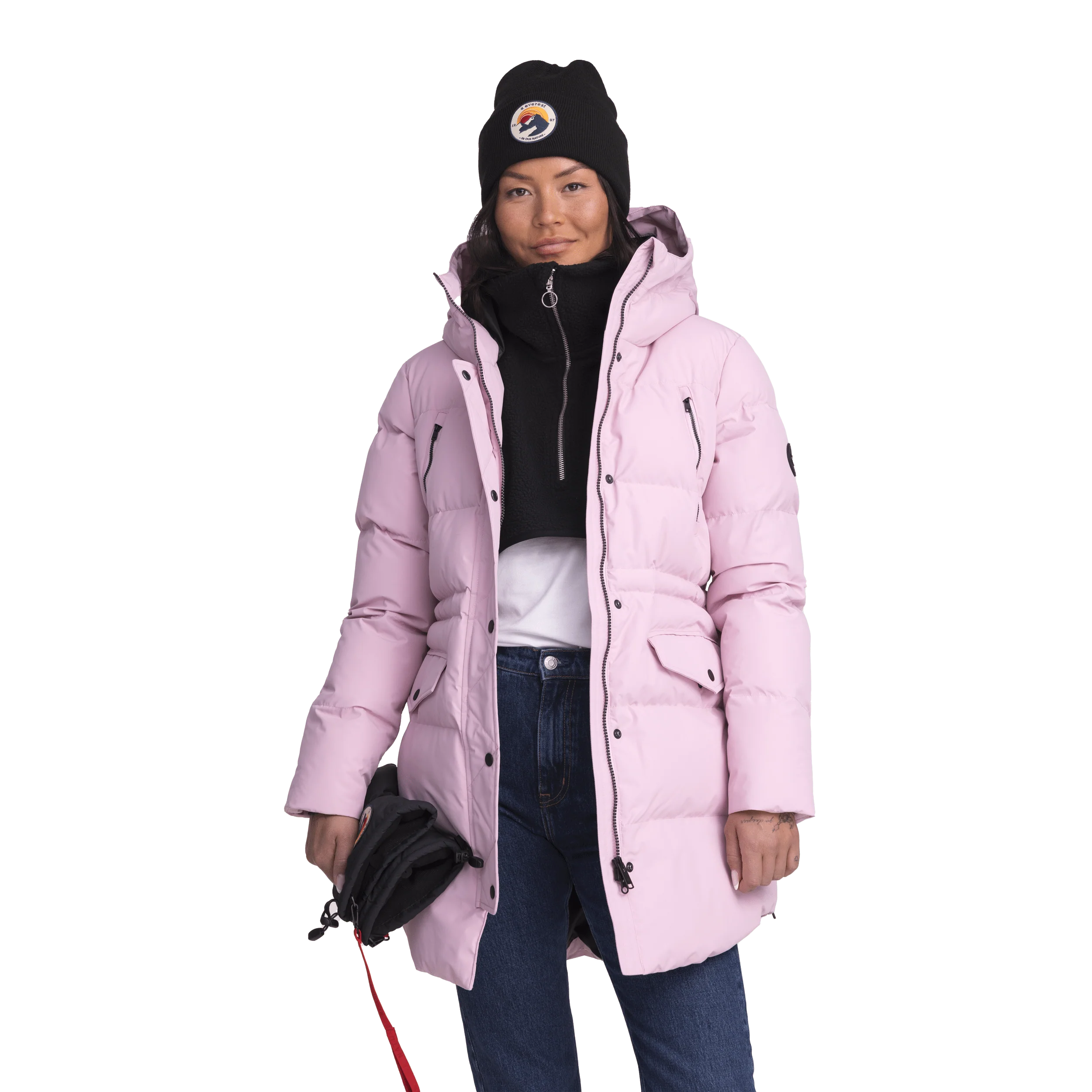 WARM PARKA  BLOSSOM PINK - Image 4