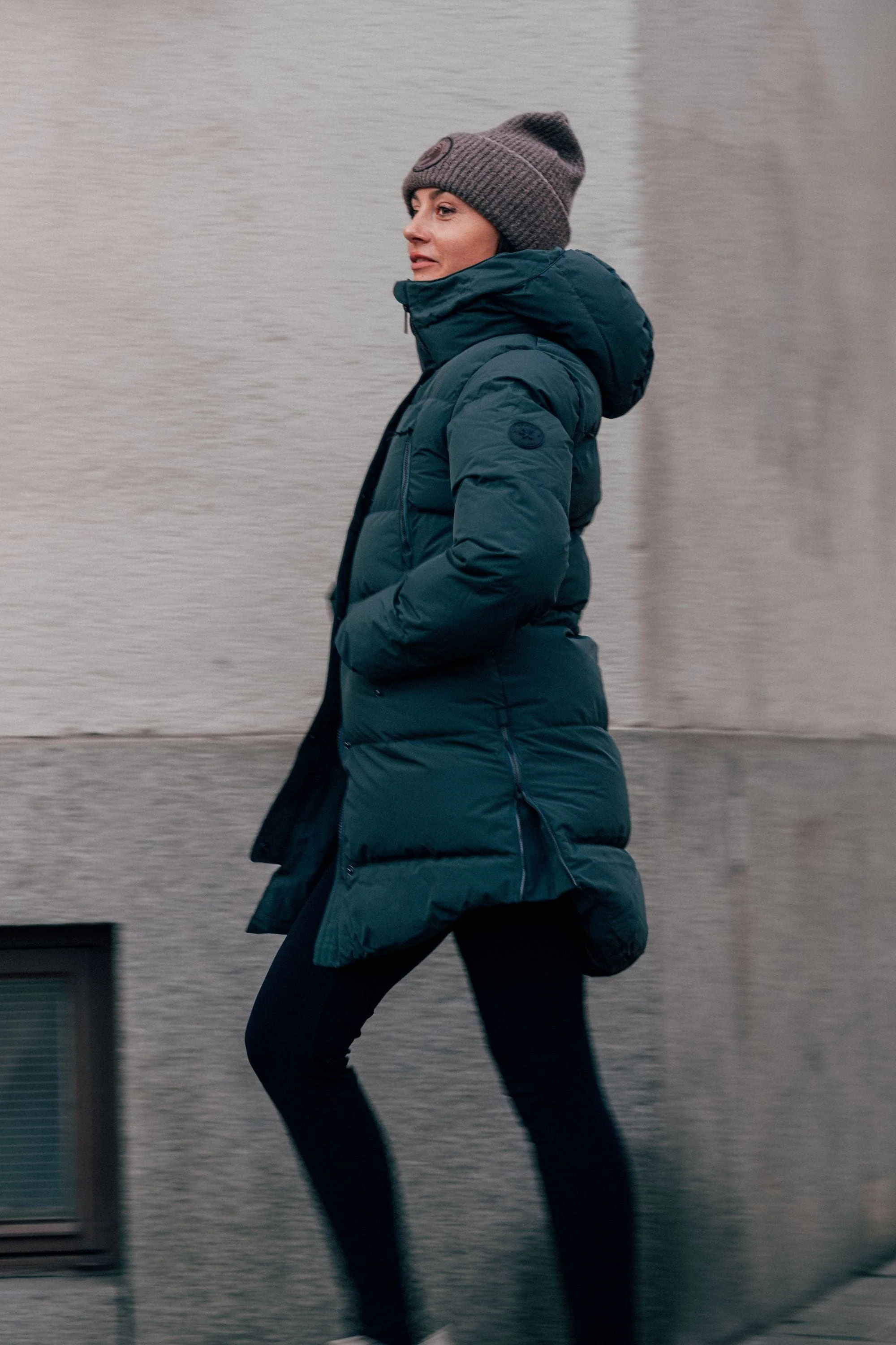 WARM PARKA DARK GREEN - Image 10
