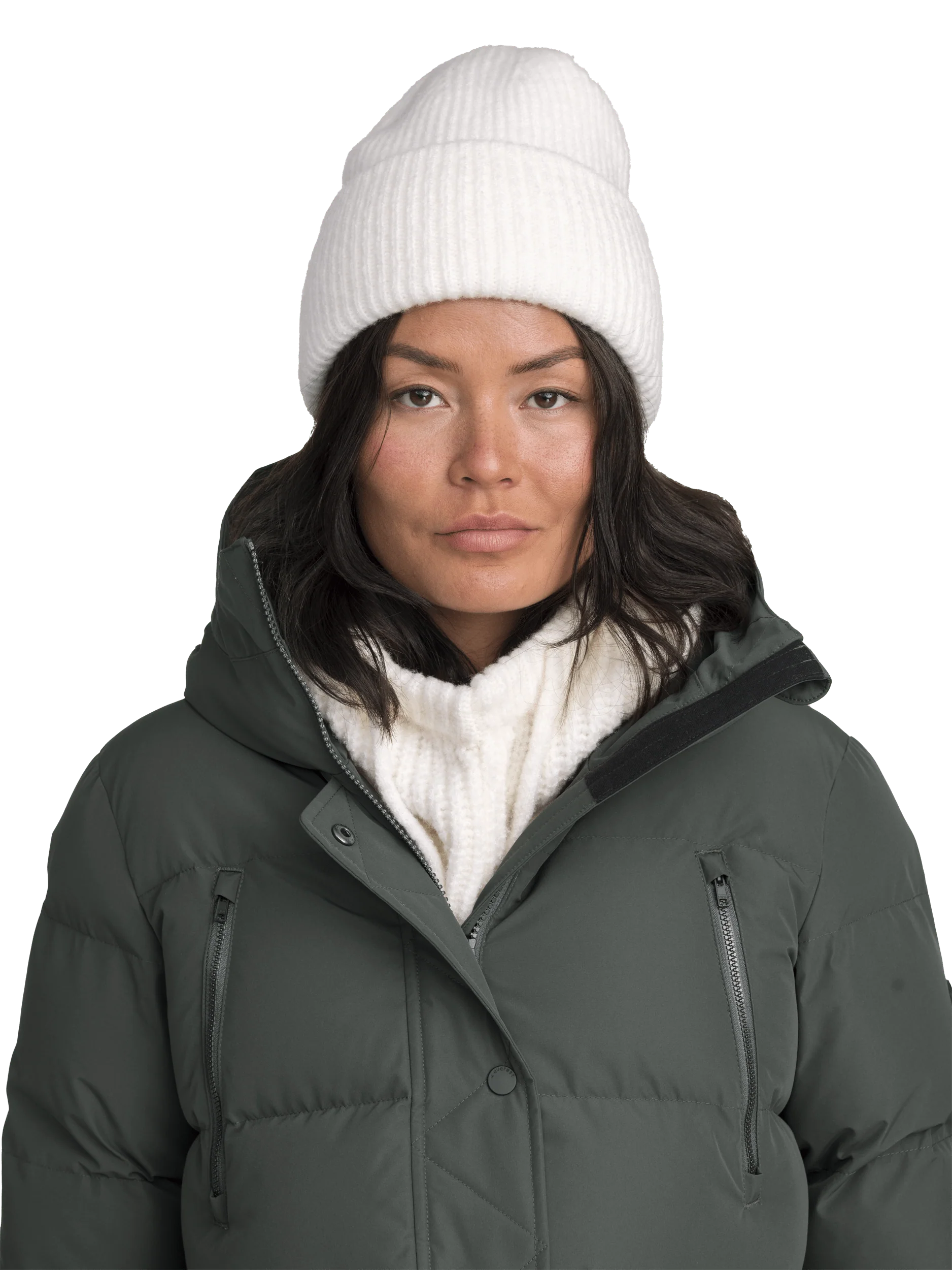 WARM PARKA DARK GREEN - Image 4