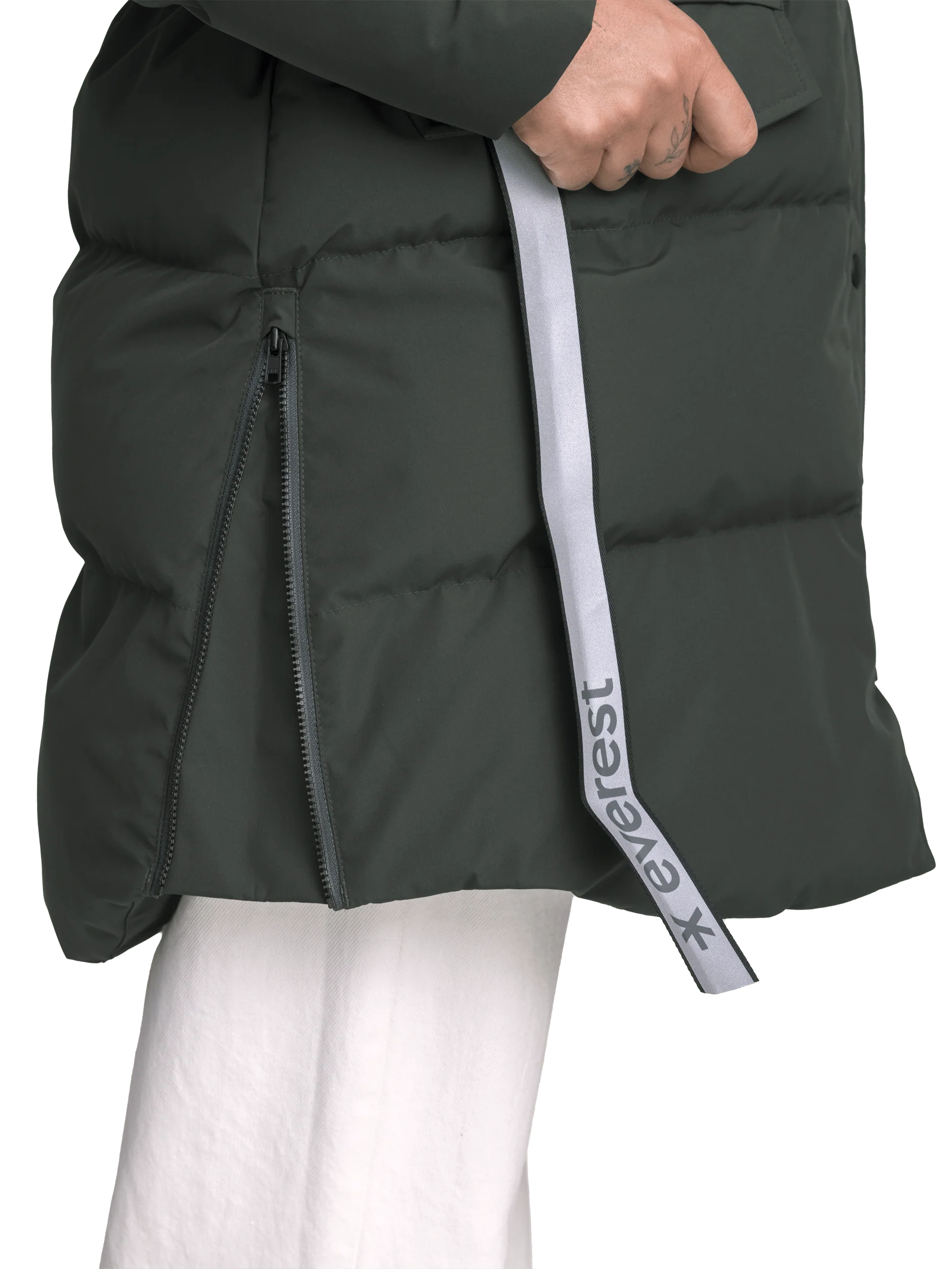 WARM PARKA DARK GREEN - Image 5