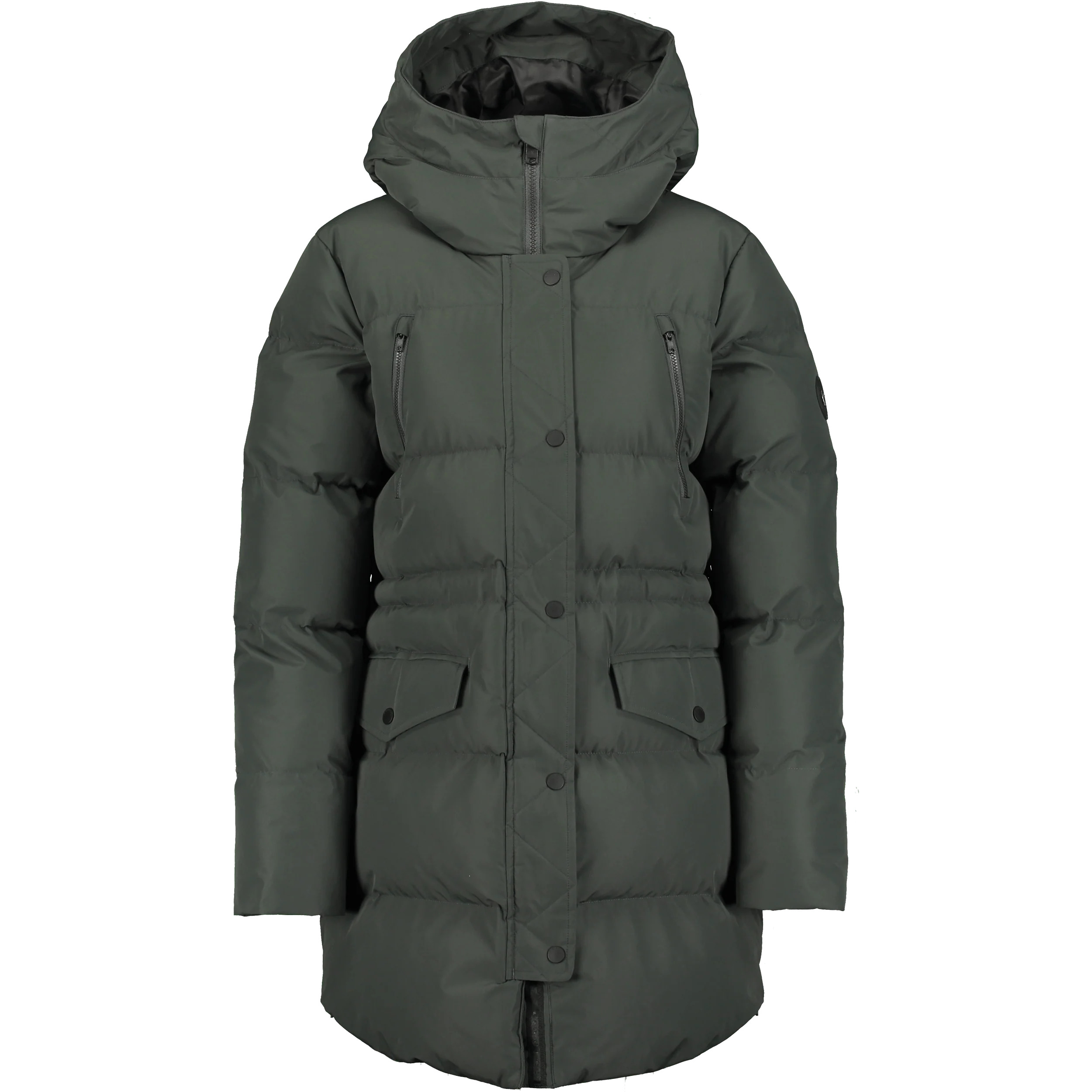WARM PARKA DARK GREEN - Image 6
