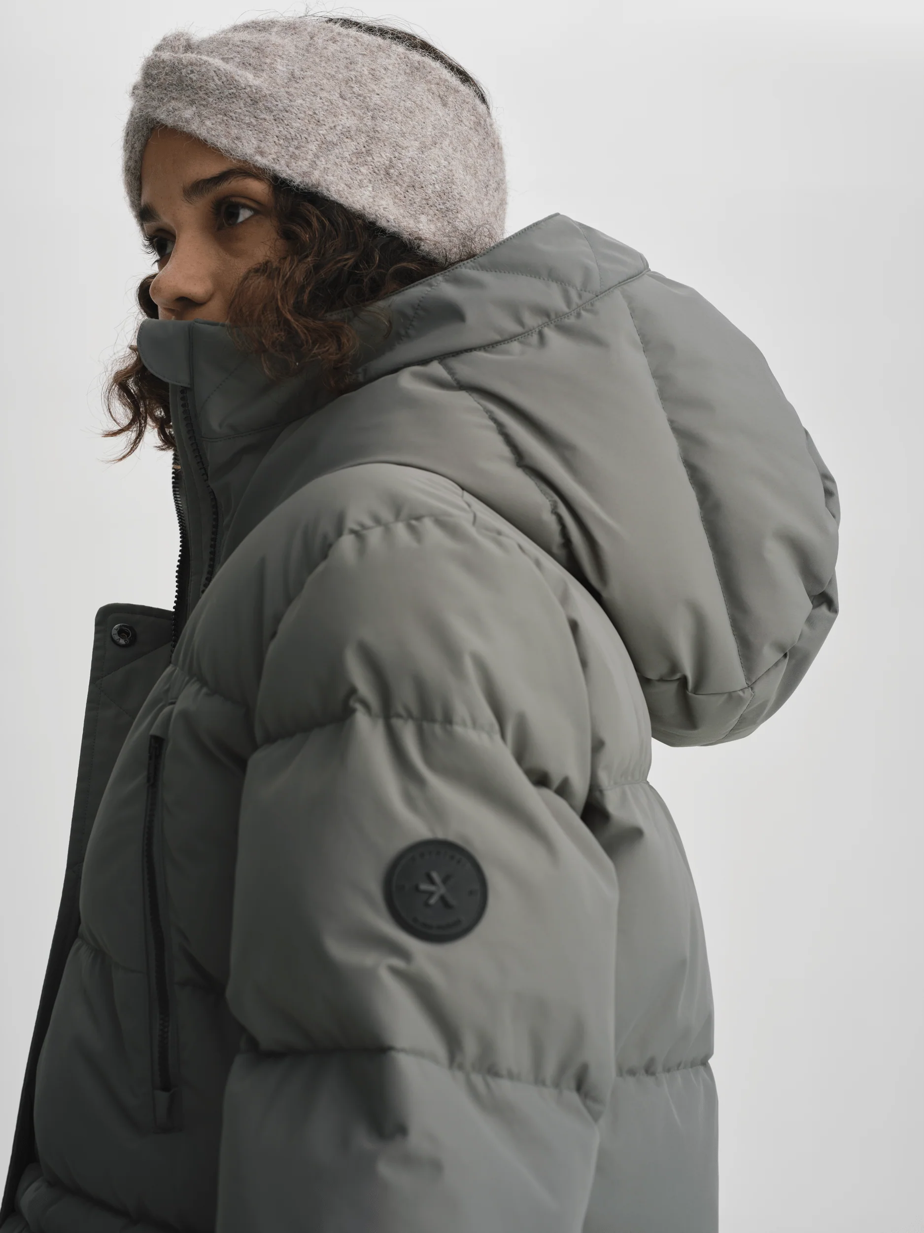 WARM PARKA KHAKI GREY - Image 5