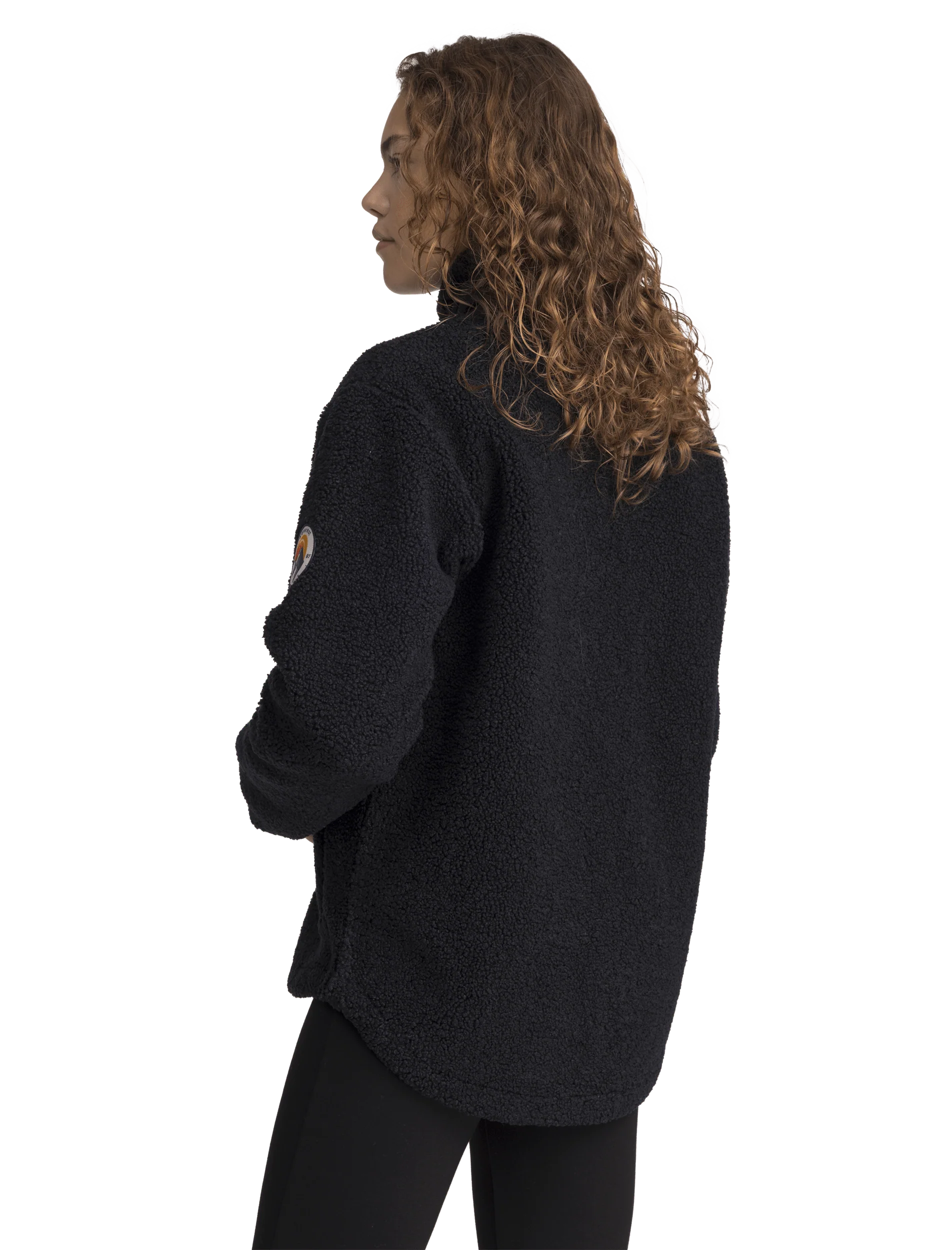 WILA PILE SHIRT BLACK - Image 3