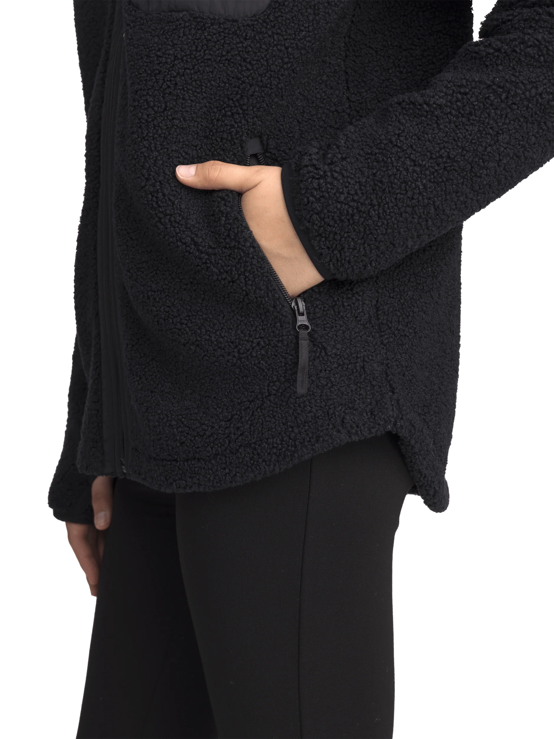 WILA PILE SHIRT BLACK - Image 5