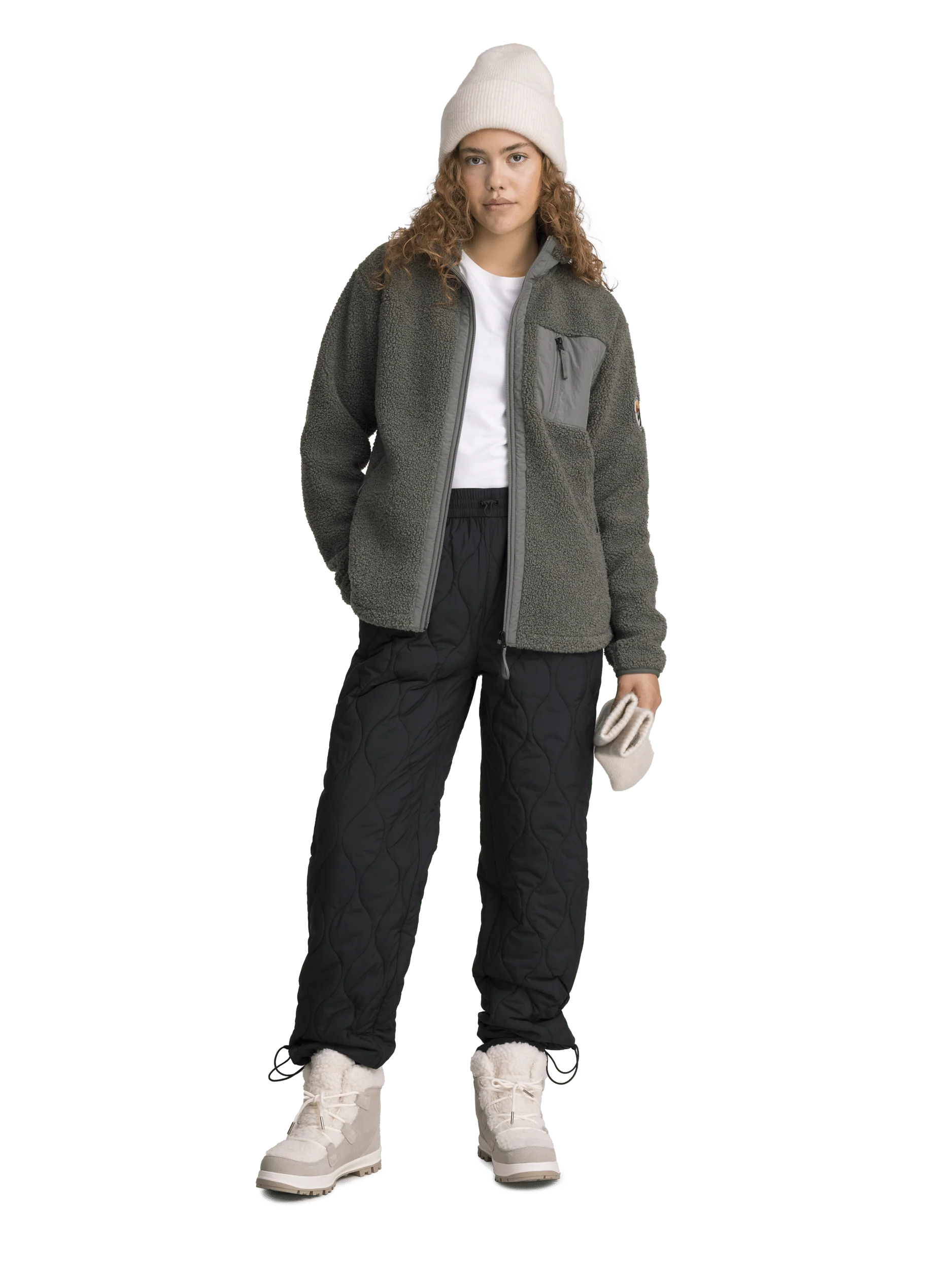 WILA PILE SHIRT KHAKI GREY - Image 9