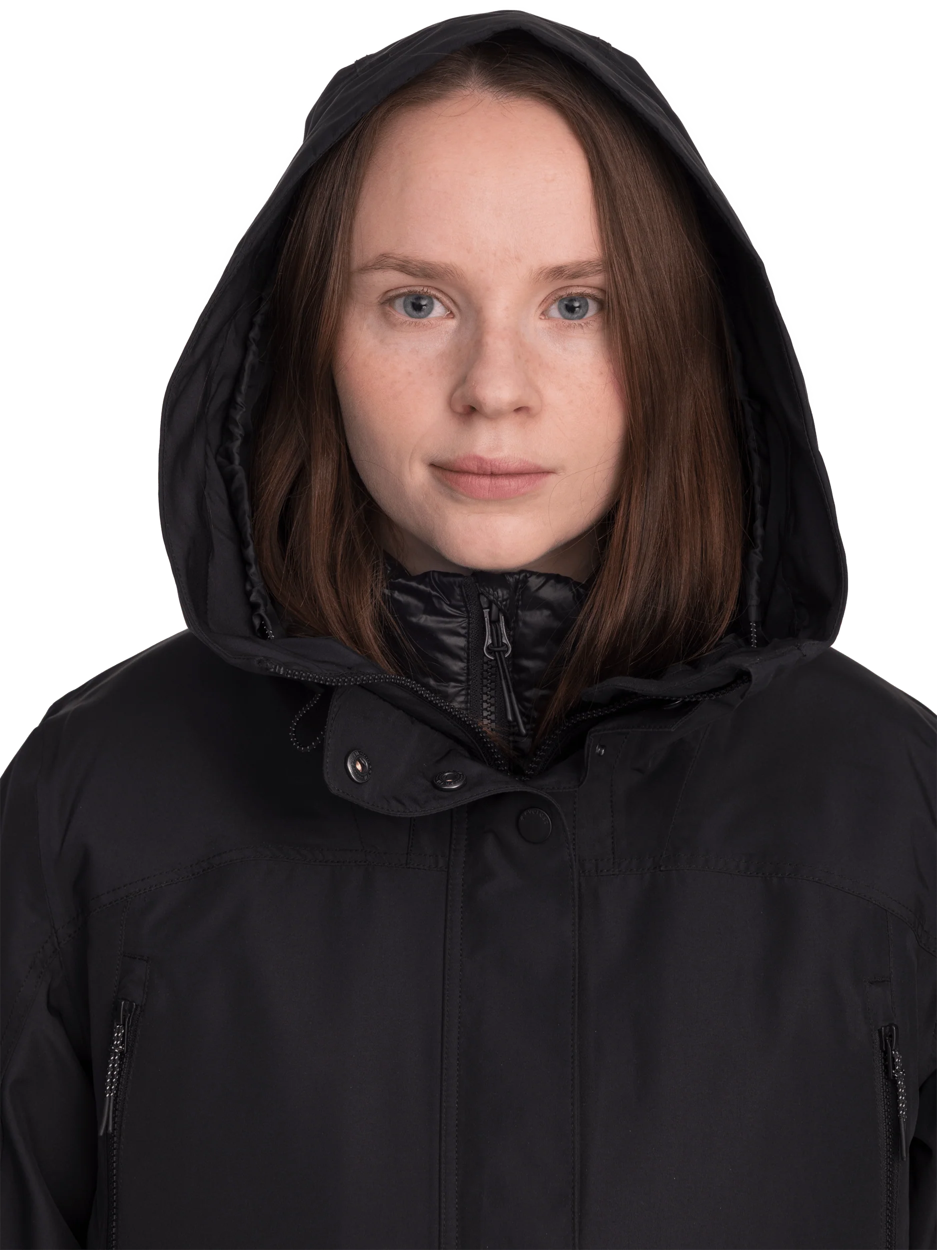 WOMENS FUNCTION PARKA BLACK - Image 10