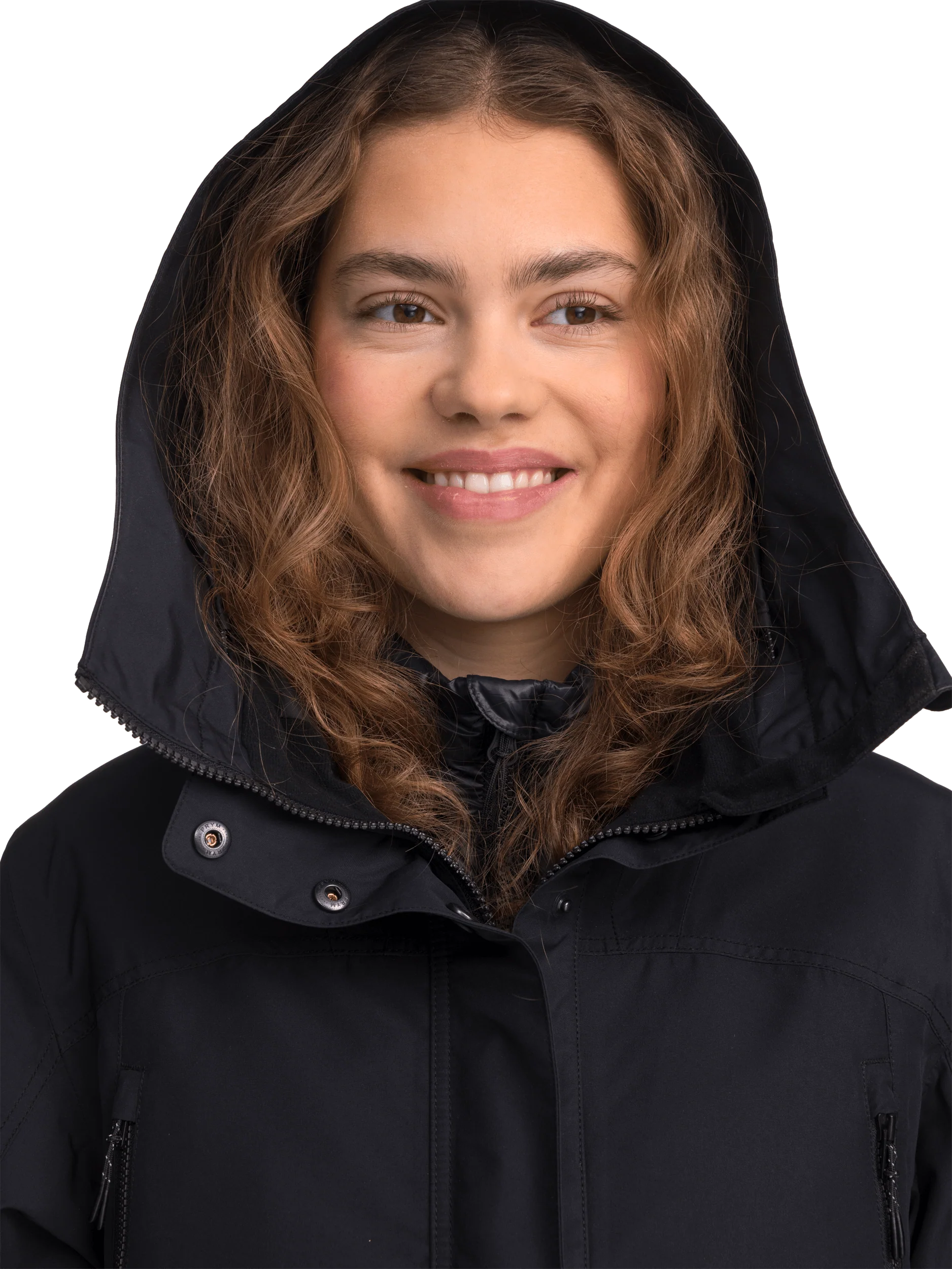 WOMENS FUNCTION PARKA BLACK - Image 4
