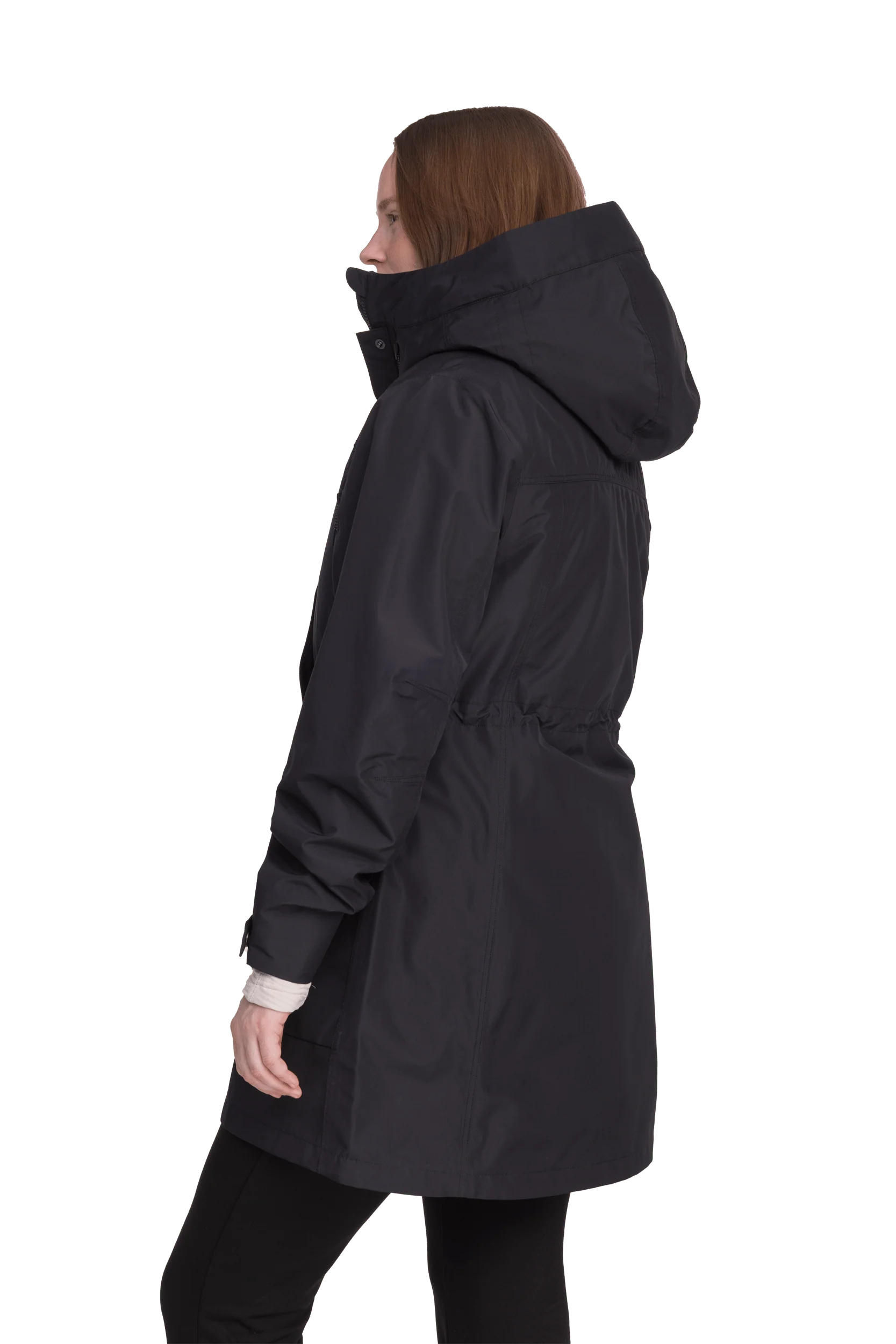 WOMENS FUNCTION PARKA BLACK - Image 8