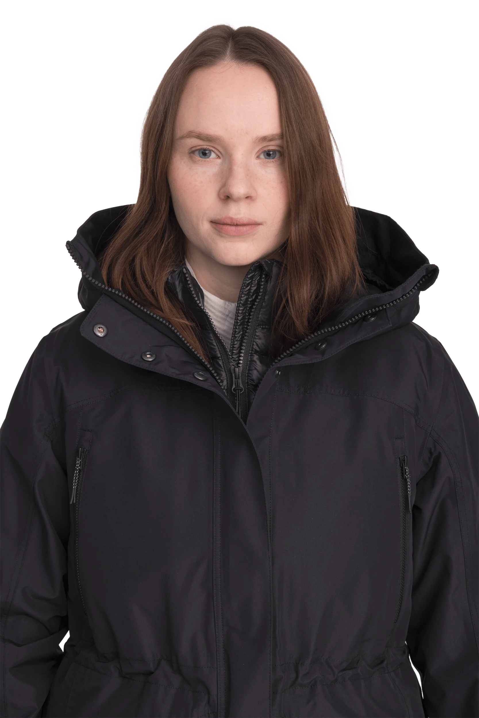 WOMENS FUNCTION PARKA BLACK - Image 9