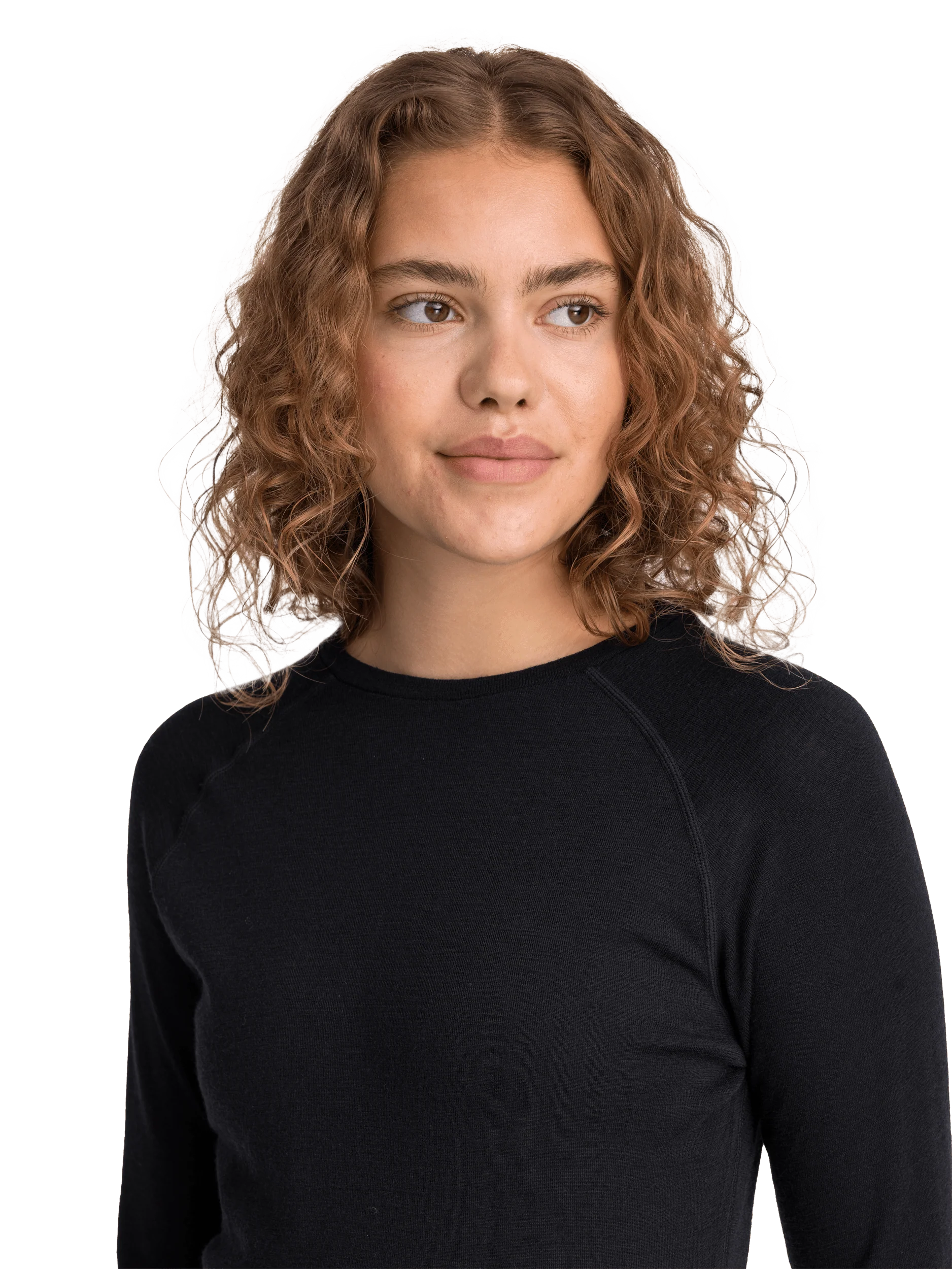 100 WOOL SHIRT BLACK - Image 3