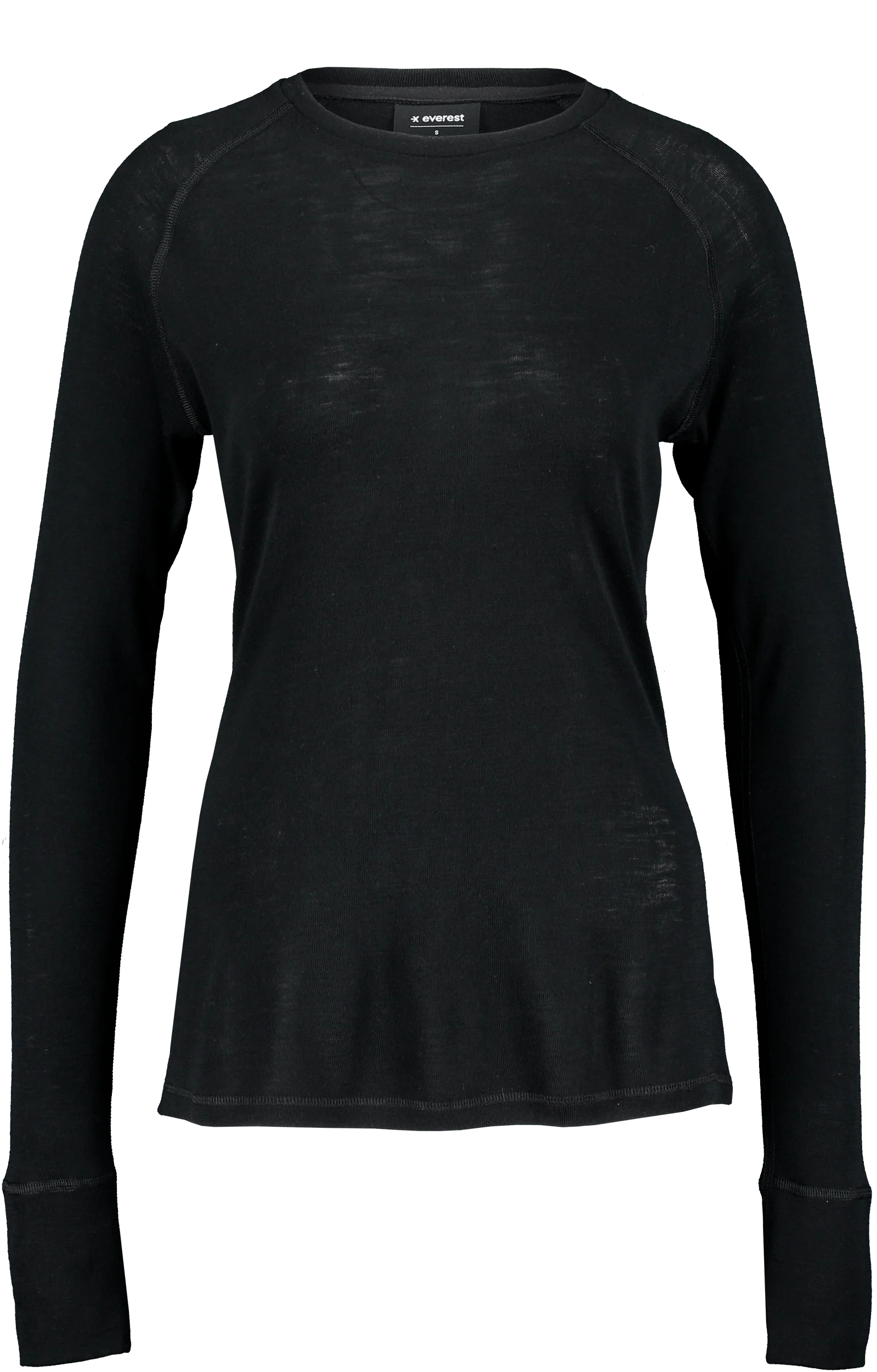 100 WOOL SHIRT BLACK - Image 6