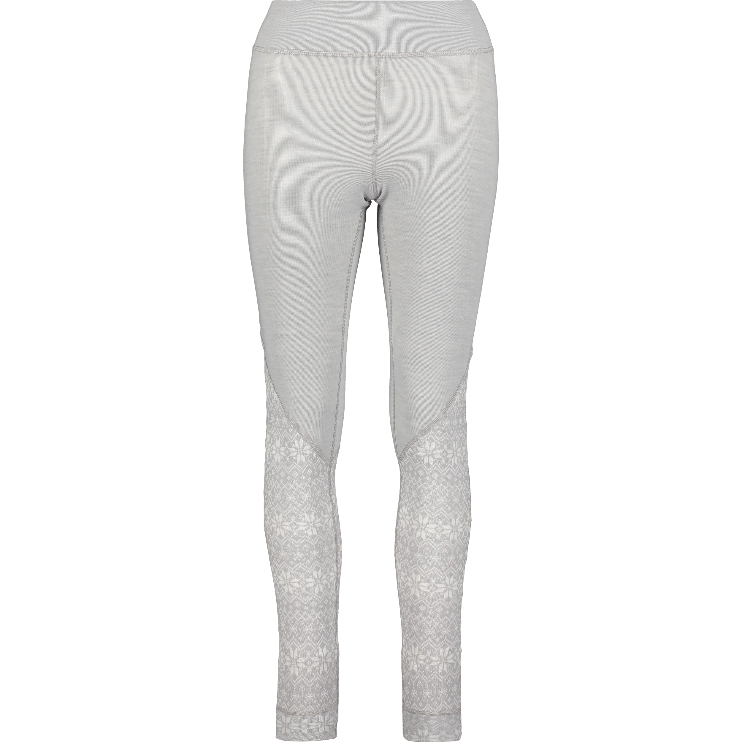 WOOL BASE LAYER PANT GREY/OFFWHITE WOMEN - Image 3