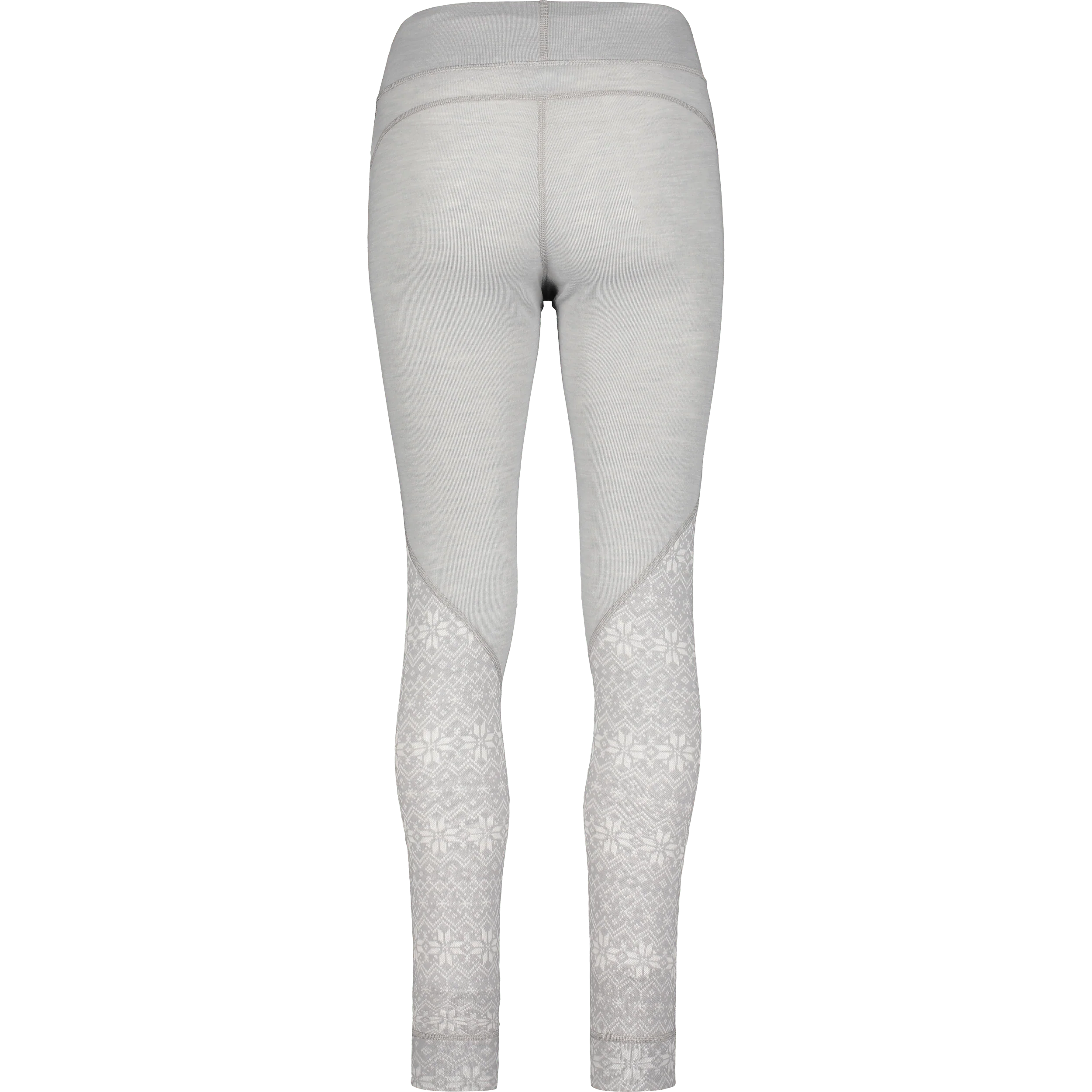 WOOL BASE LAYER PANT GREY/OFFWHITE WOMEN - Image 4