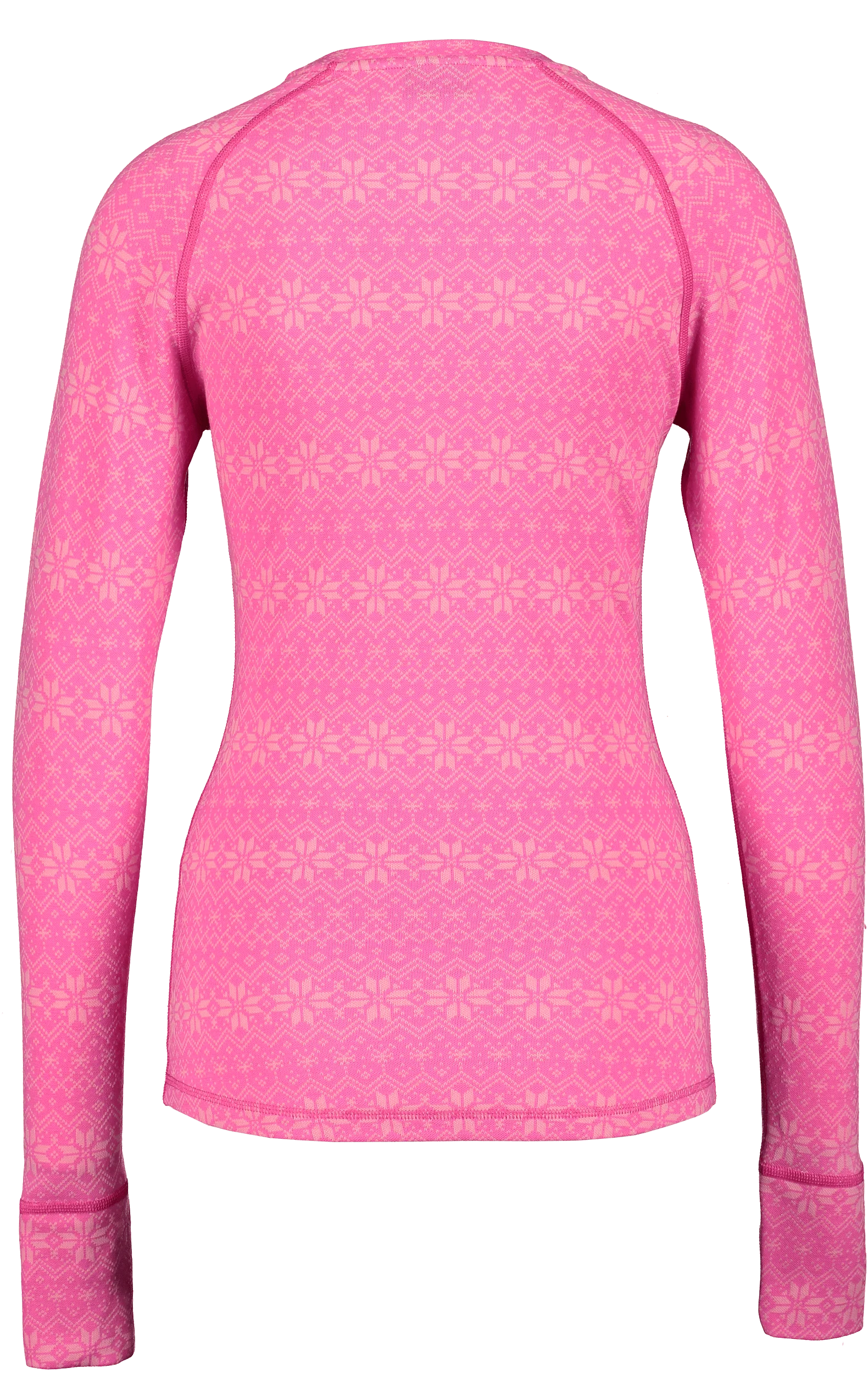 WOOL BASE LAYER SHIRT BRILLIANT PINK WOMEN - Image 5