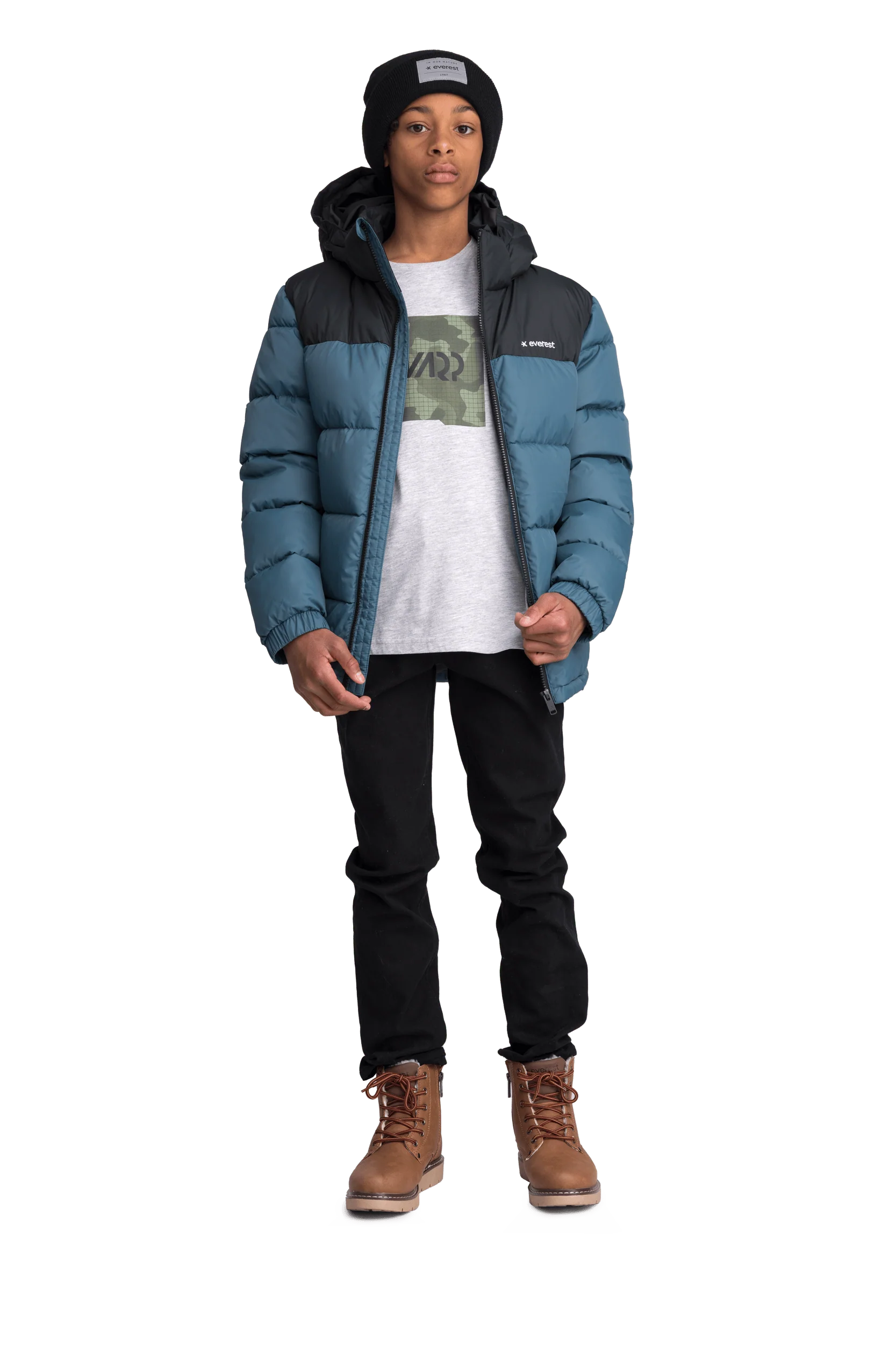 YAZZ JACKET DENIM BLUE/BLACK - Image 2