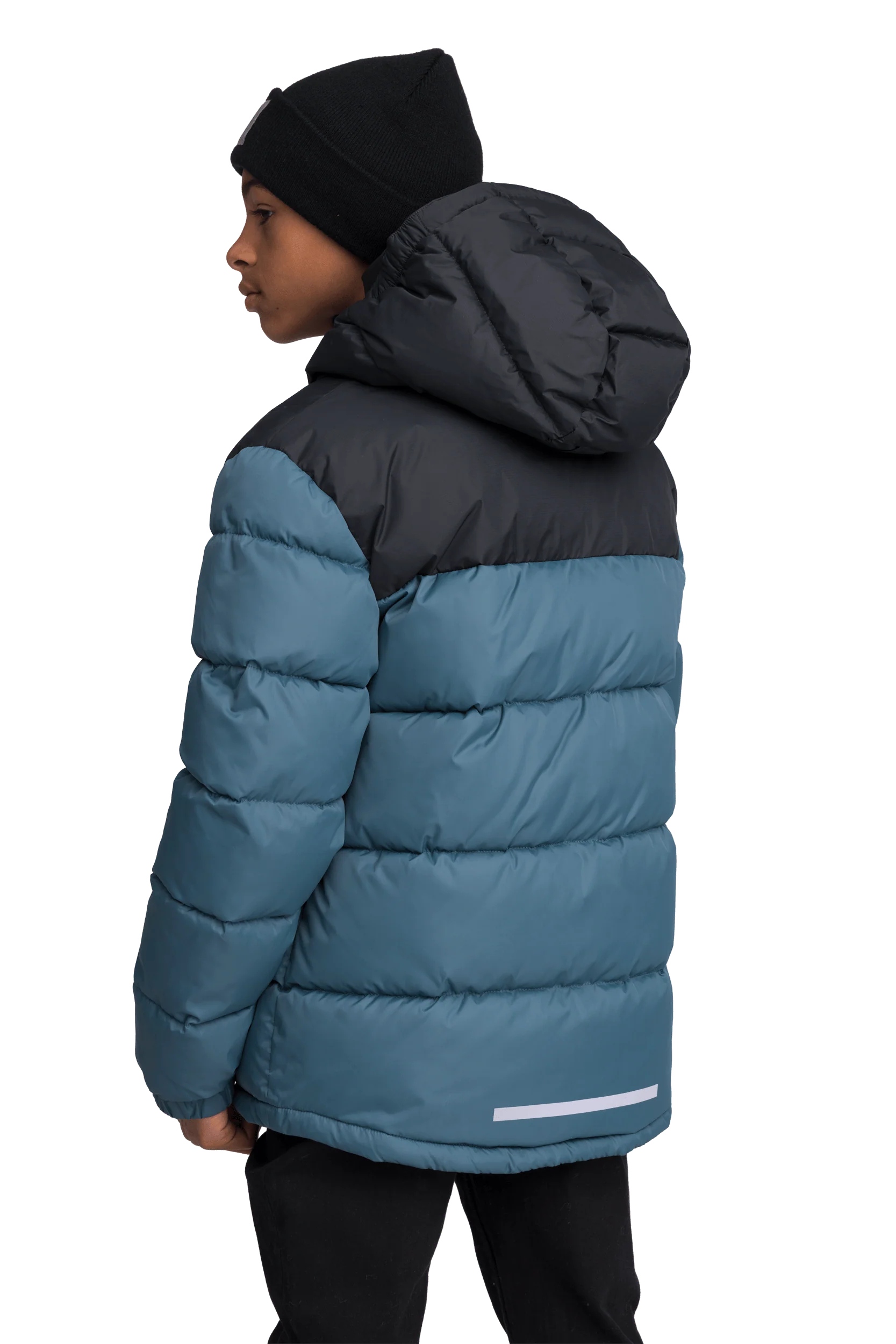 YAZZ JACKET DENIM BLUE/BLACK - Image 3
