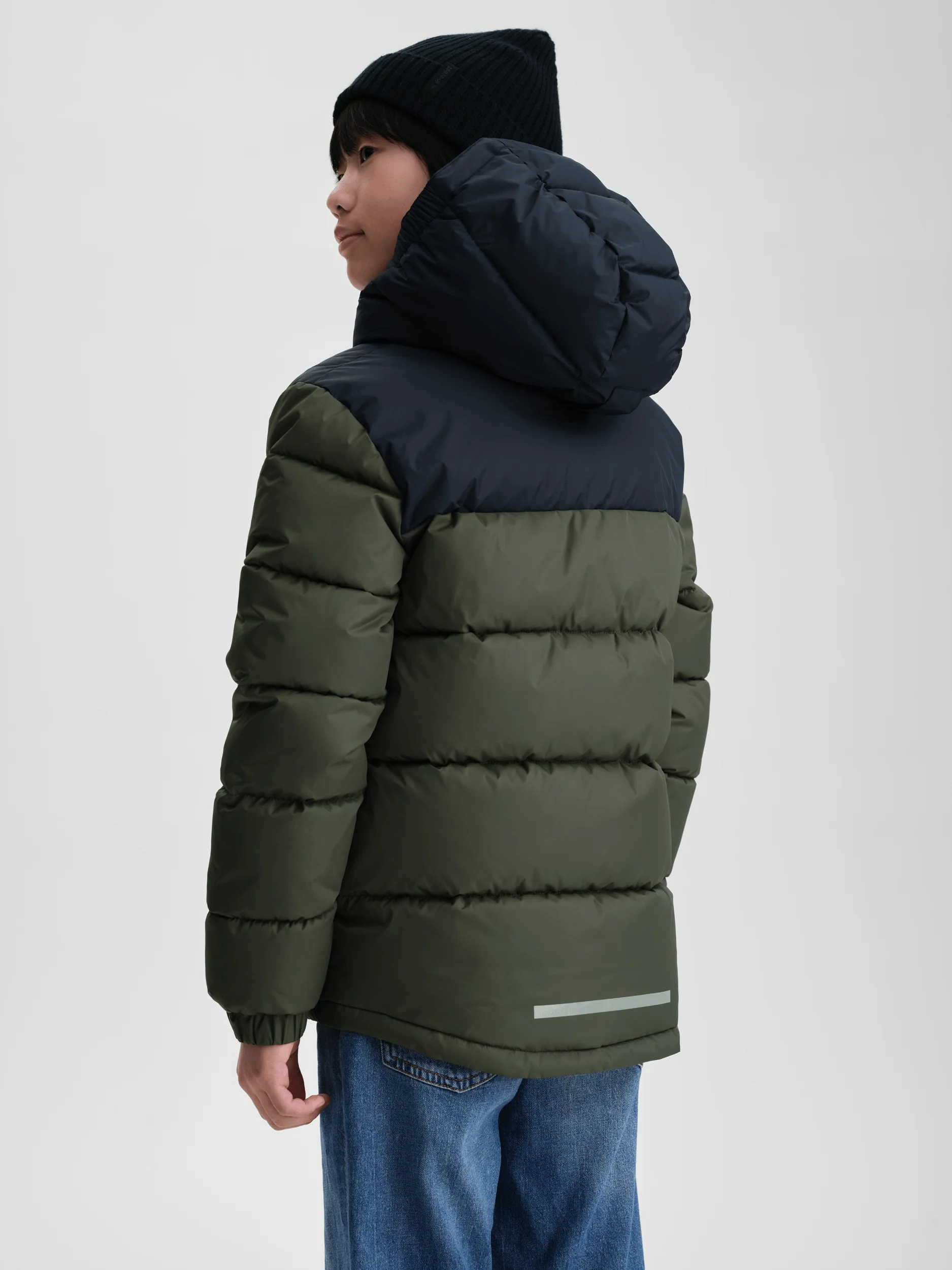 YAZZ JACKET RICH KHAKI/BLACK - Image 3