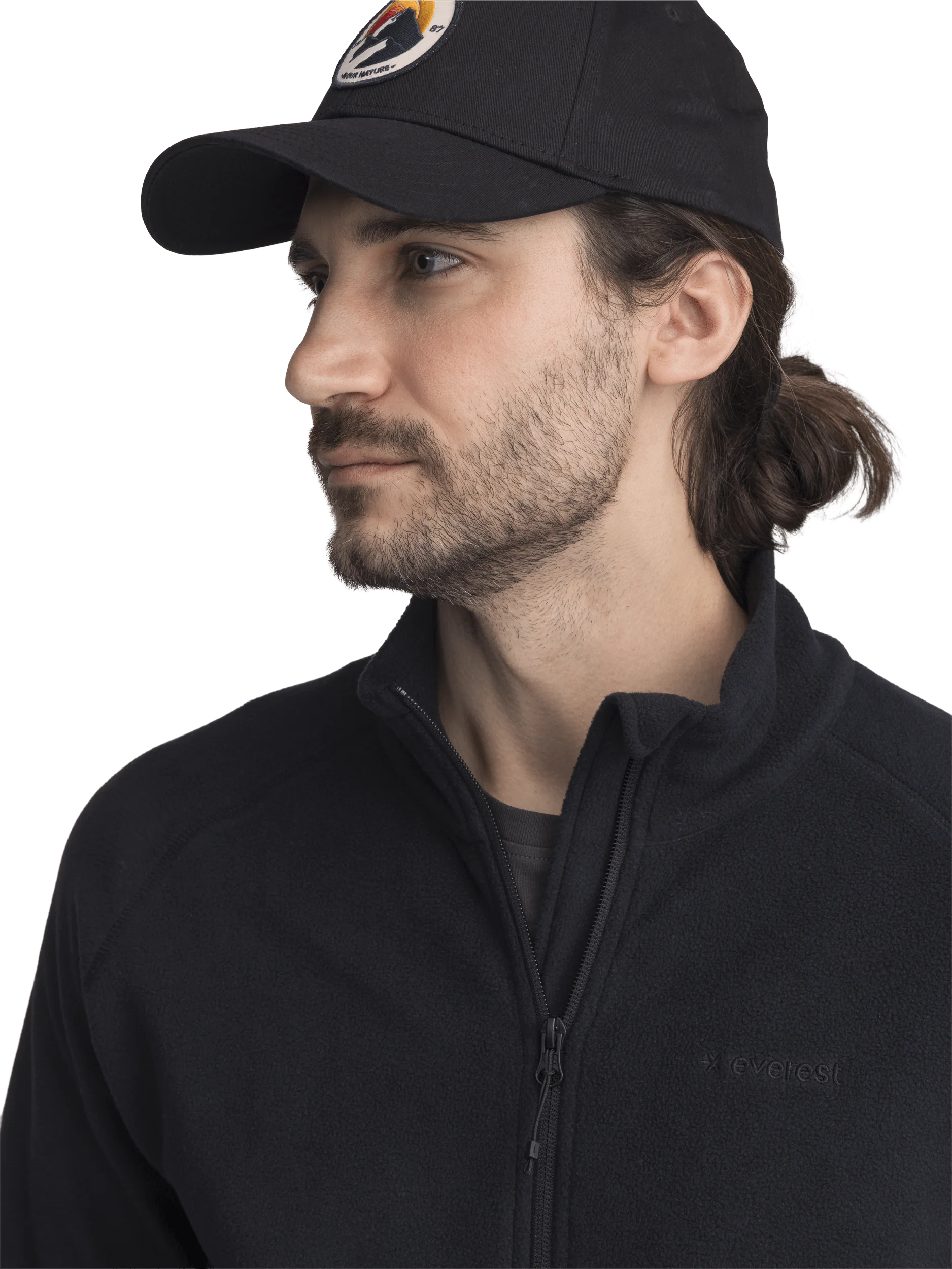 ZIP FLEECE JACKET BLACK MEN - Image 4