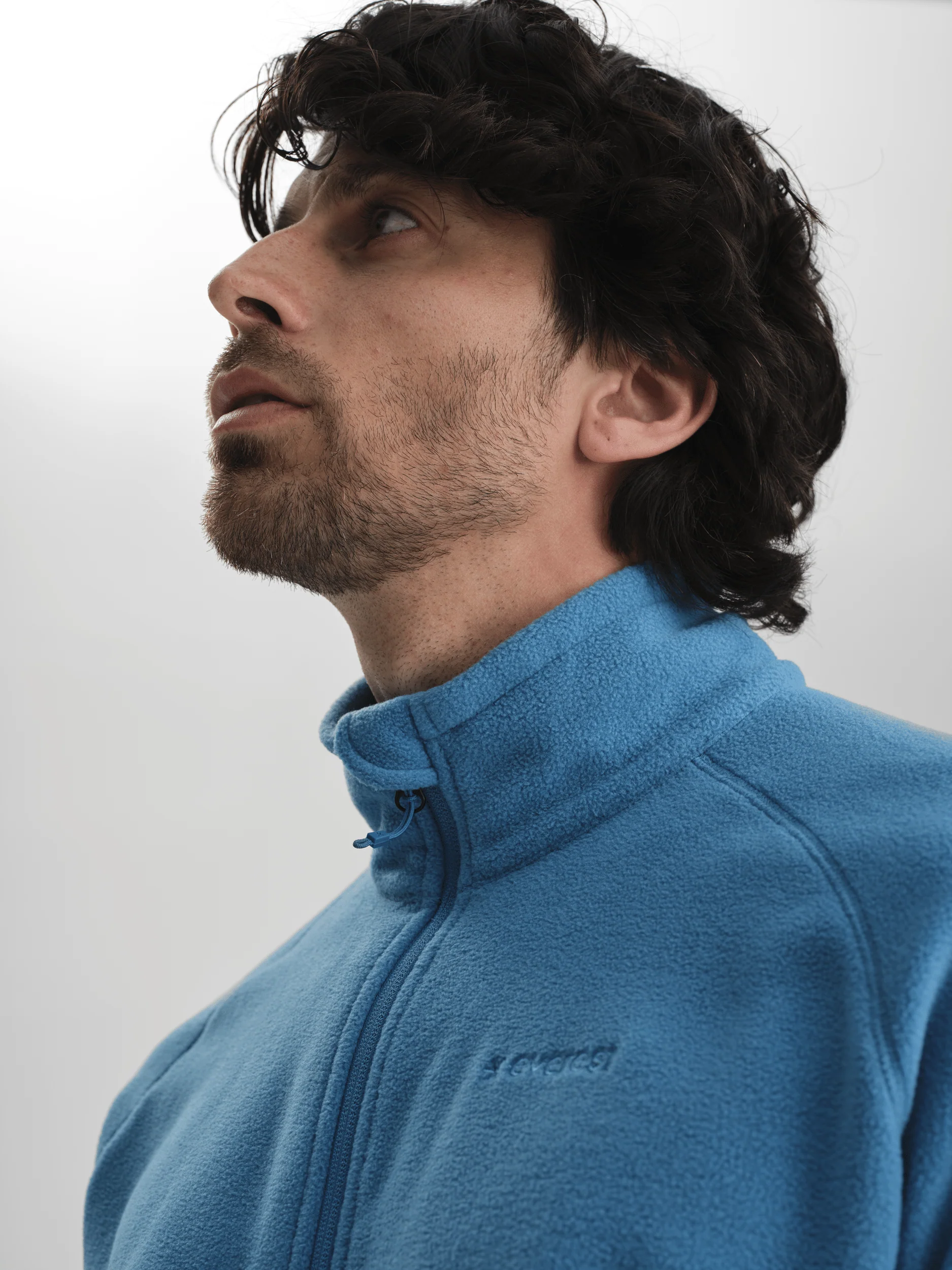 ZIP FLEECE JACKET GLACIER BLUE MEN - Image 4