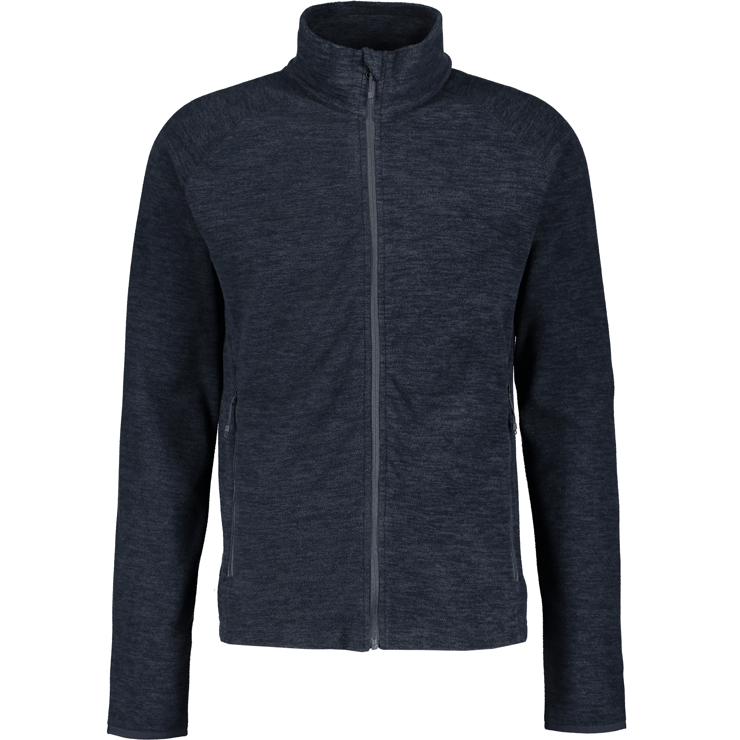 ZIP FLEECE JACKET NAVY MELANGE MEN - Image 6