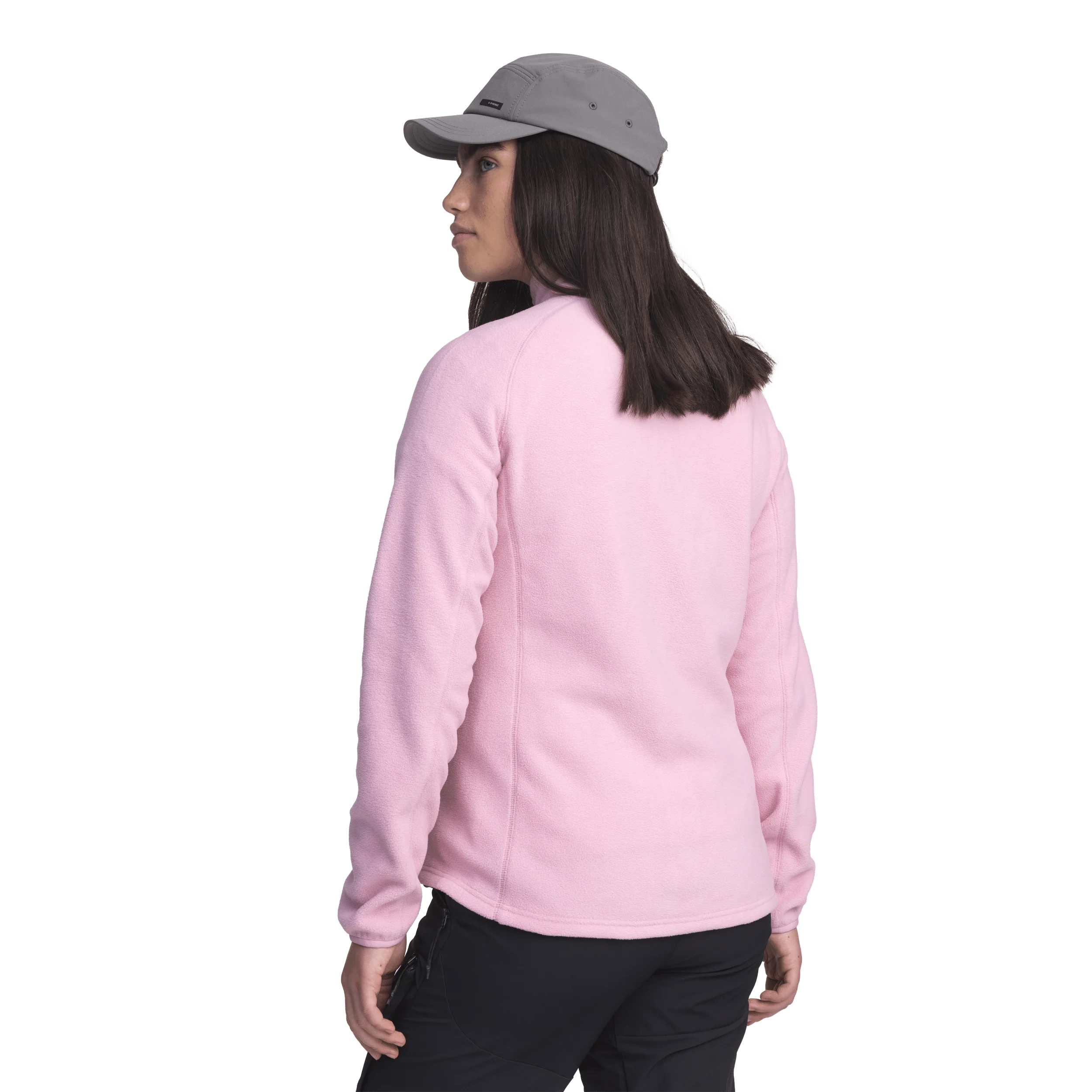 ZIP FLEECE JACKET BLOSSOM PINK - Image 3