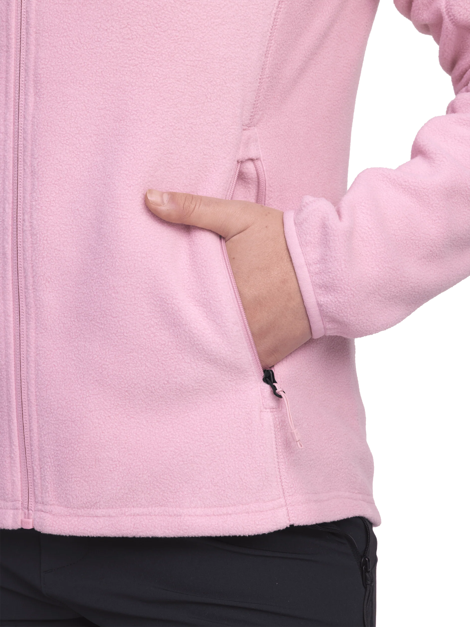 ZIP FLEECE JACKET BLOSSOM PINK - Image 6