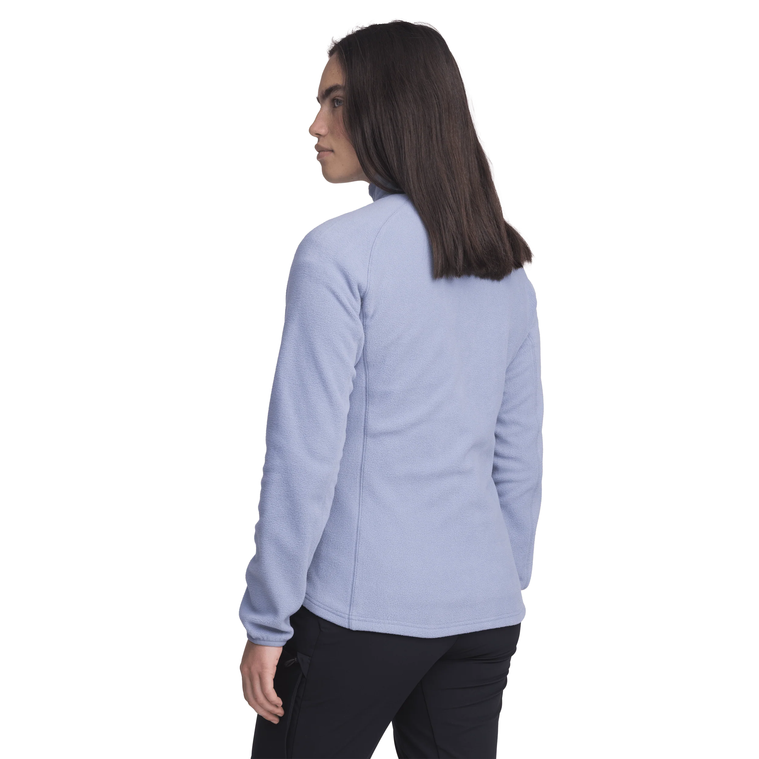 ZIP FLEECE JACKET BLUE FOG - Image 3