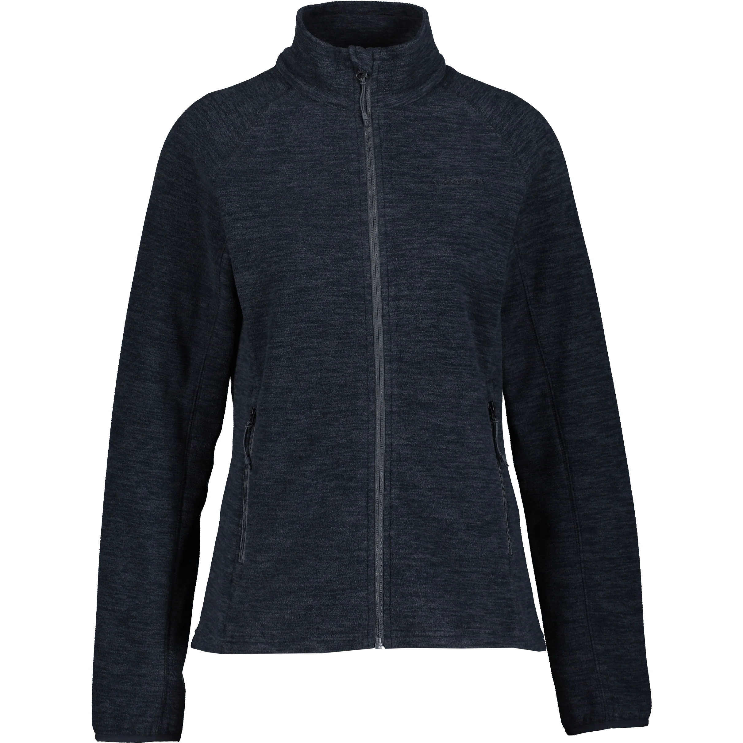 ZIP FLEECE JACKET NAVY MELANGE - Image 5