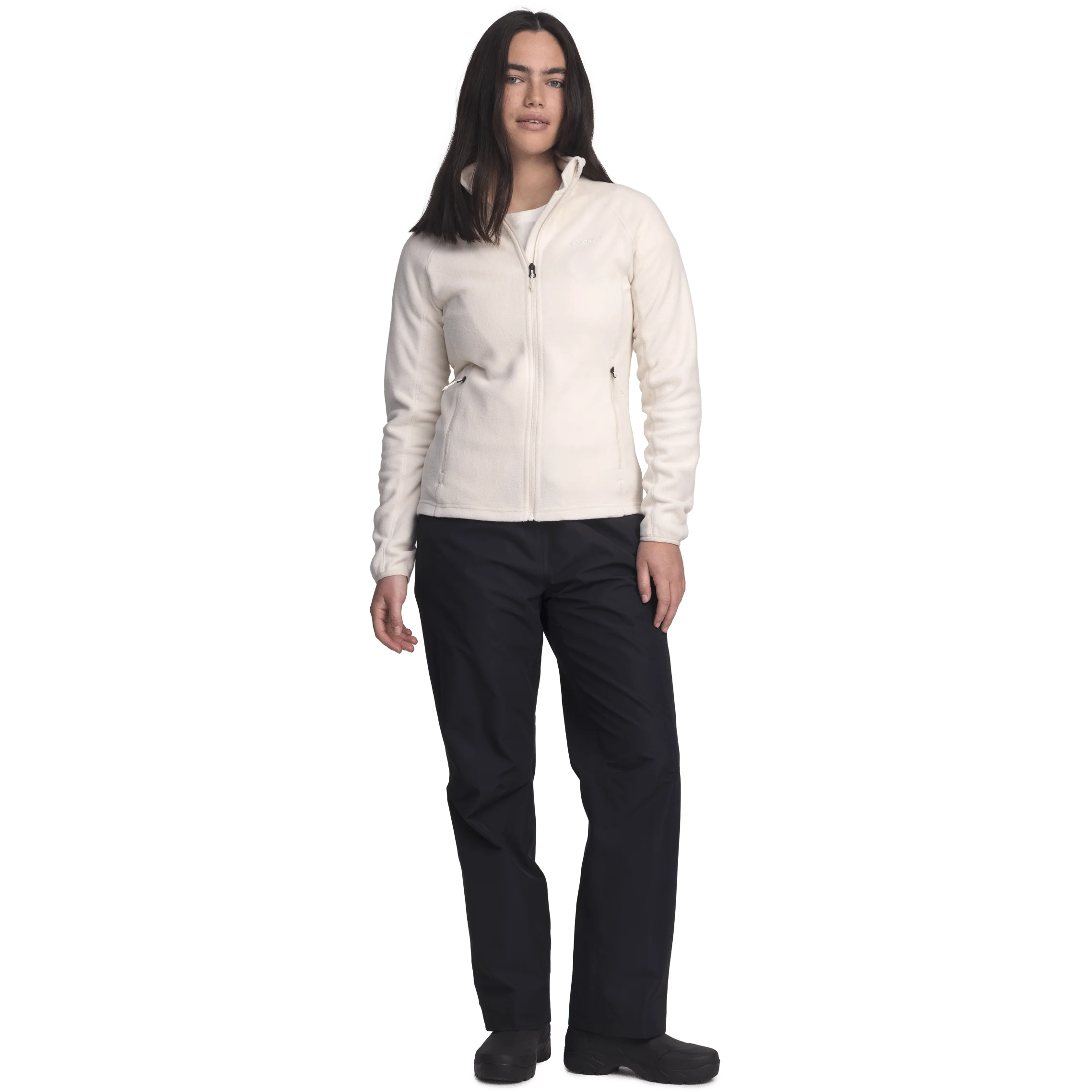 ZIP FLEECE JACKET OFF WHITE - Image 2