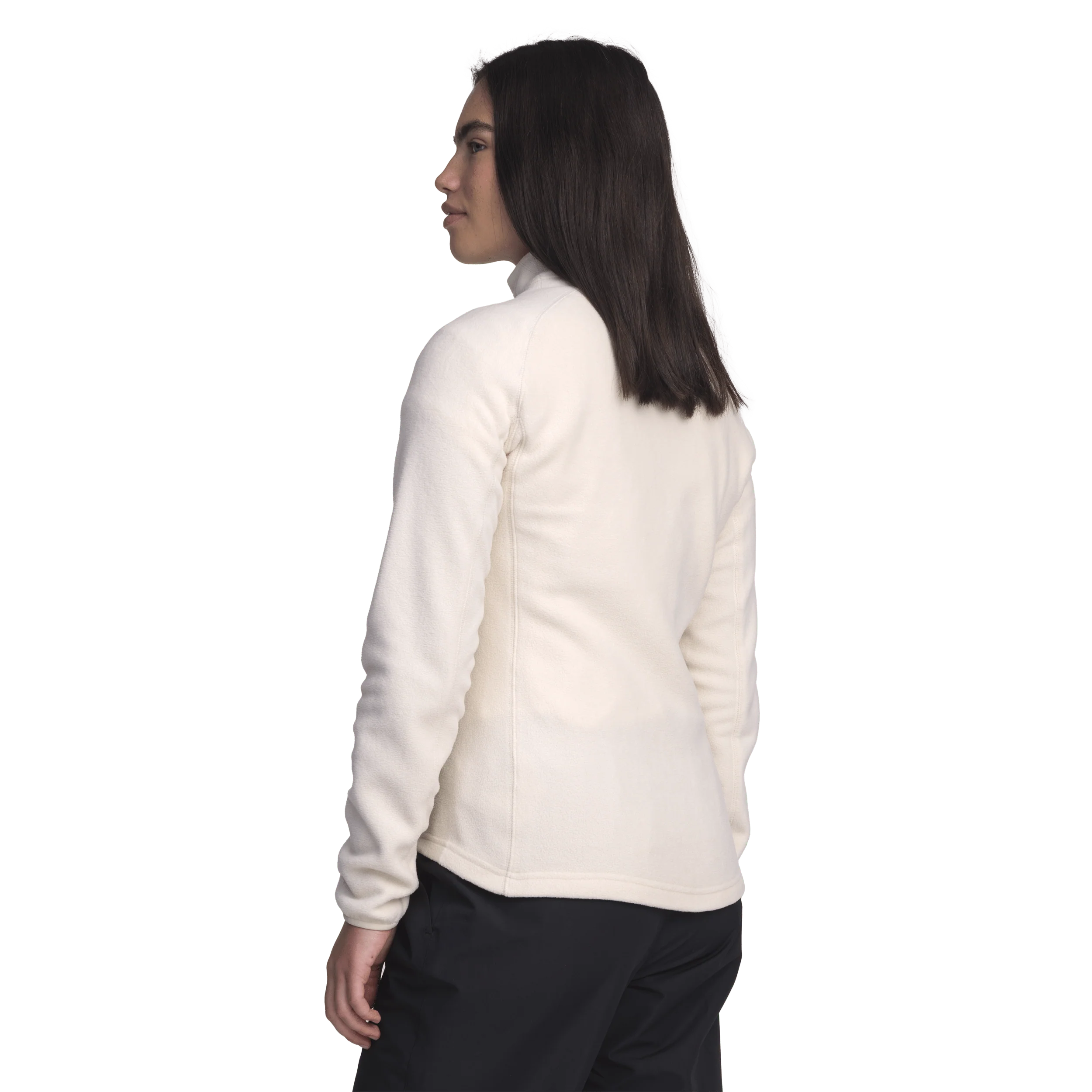 ZIP FLEECE JACKET OFF WHITE - Image 3